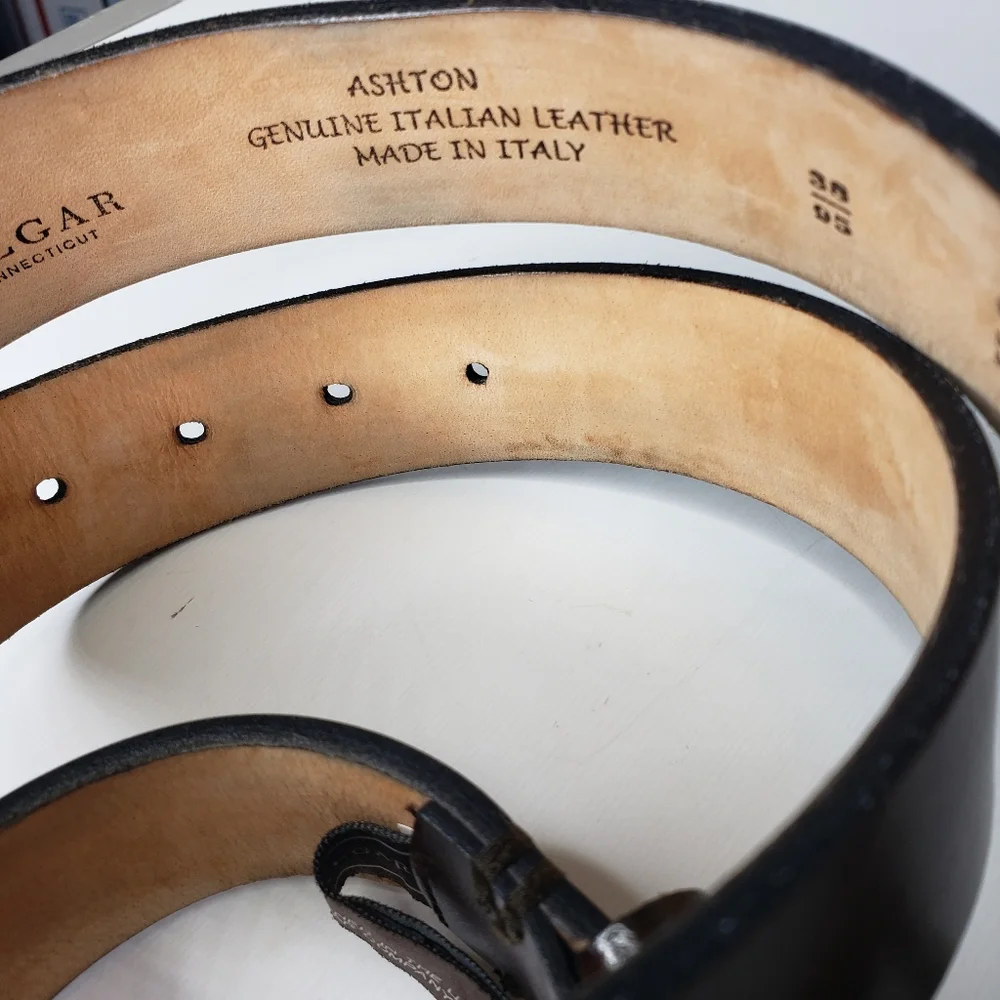 Trafalgar Leather Preppy Belt 1.5